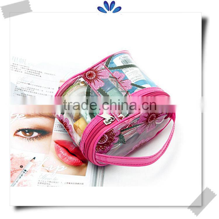 Promotion custom printed giftaways pvc mini cosmetic bag