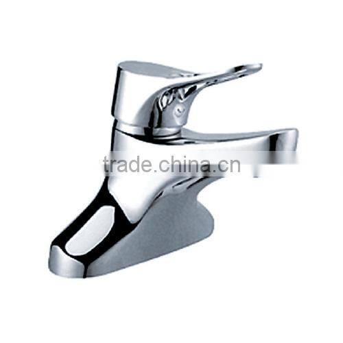 Fitting kitchen sink mixer tap hot cold water