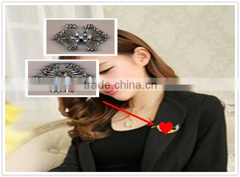 New Arrive Fancy Bling Bling Crystal Brooches For Ladies Suit --- BR1412003