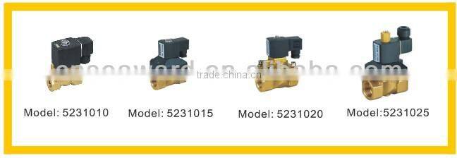 2/2 way AB direct action series Solenoid Valve (air/water/steam) water valve ISO9001