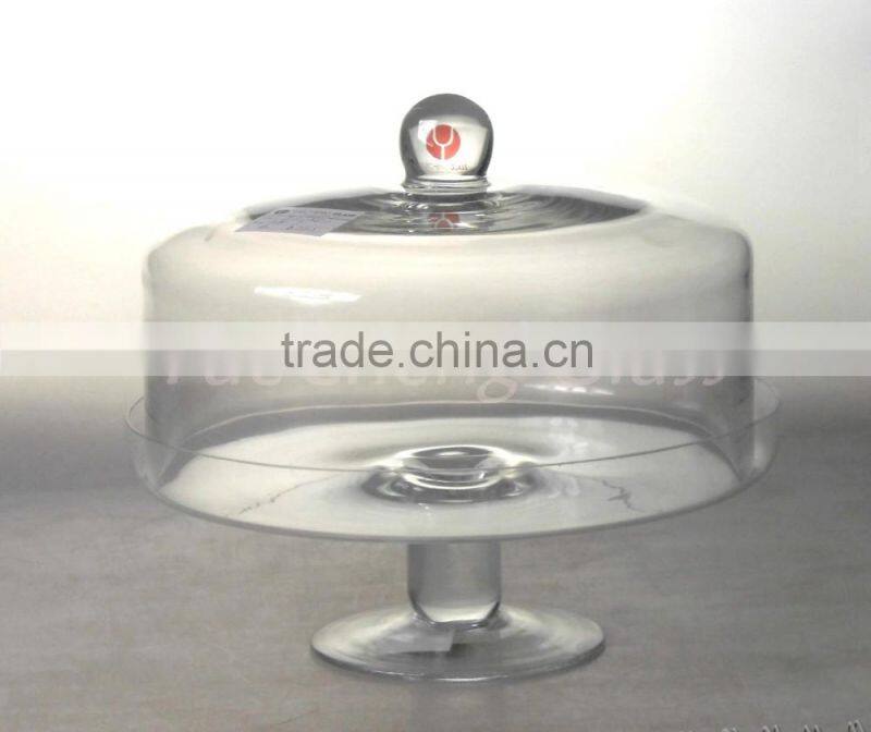 26cm glass cake dome cover and dmx super led dome plus glass cake dome