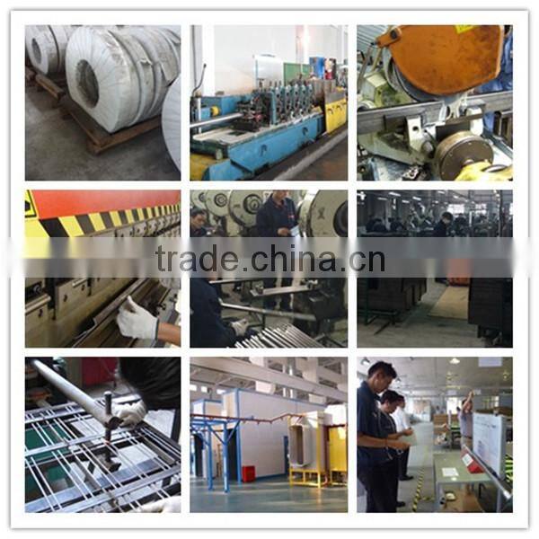 stainless steel metal clothes display rack 5301