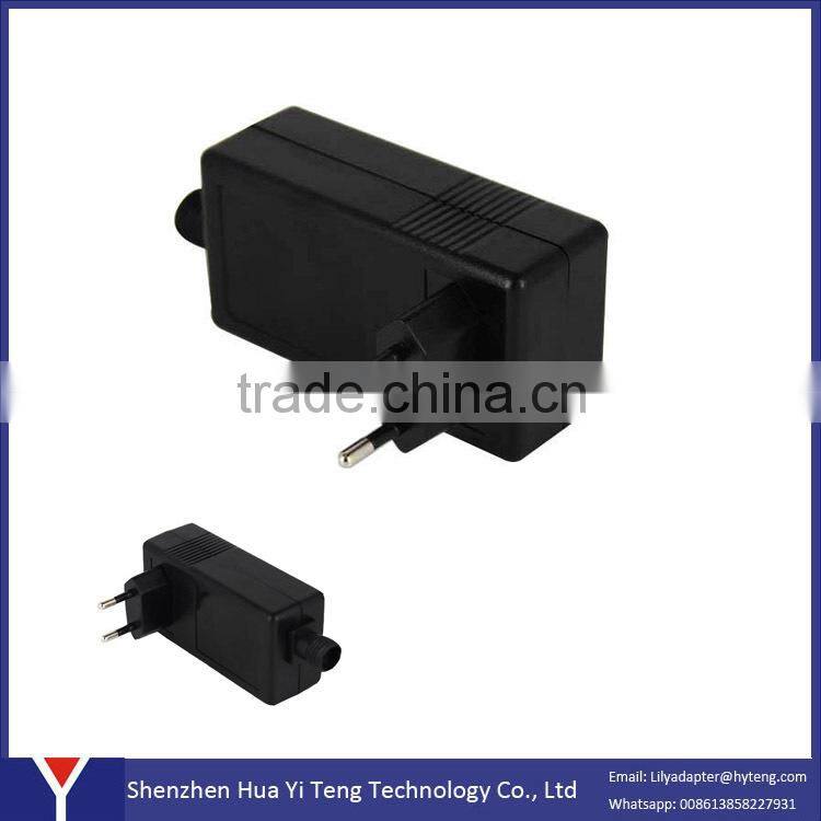 24W EU Waterproof Power Adapter Manufacturer