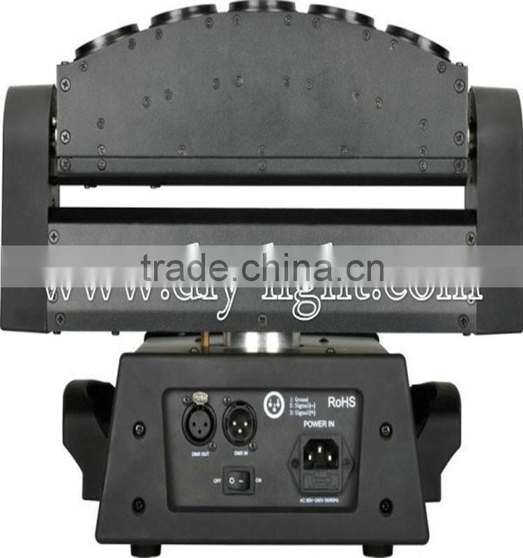 5 eyes led spider beam moving head light 5 head led moving head spider light for disco dj bar event