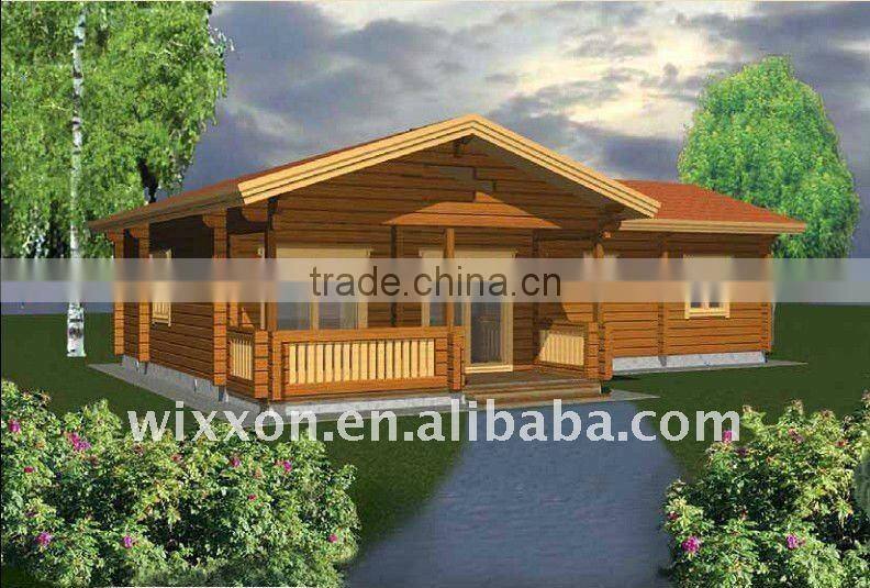 simple wooden house