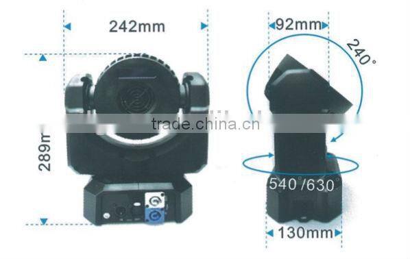 LED moving head lights