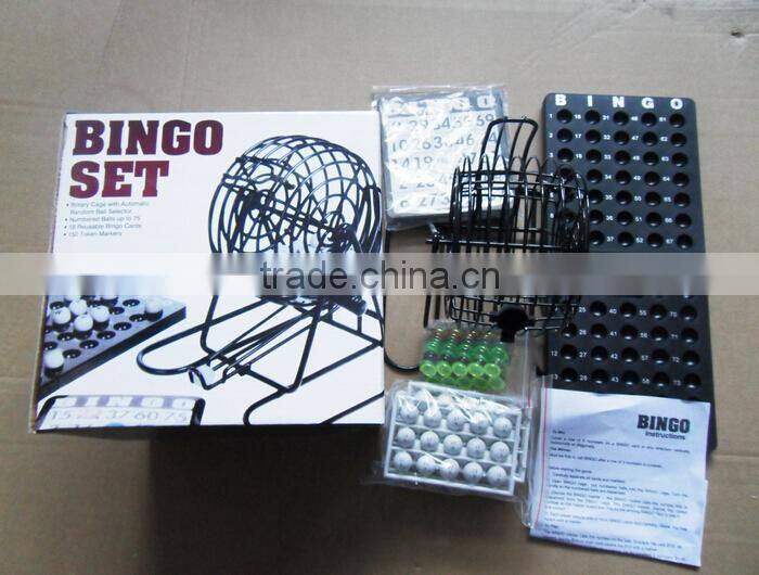 75 balls popular Bingo drinking game set
