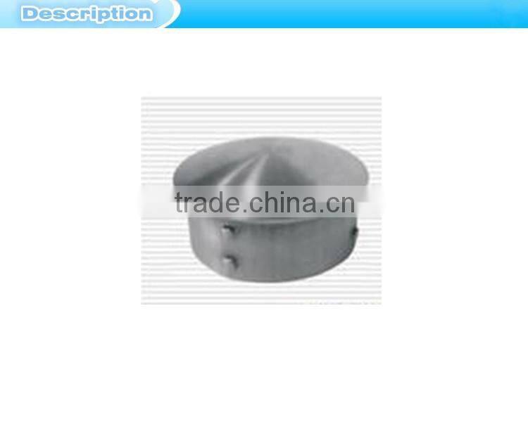 316l stainless steel end caps bannister stainless steel threaded cap