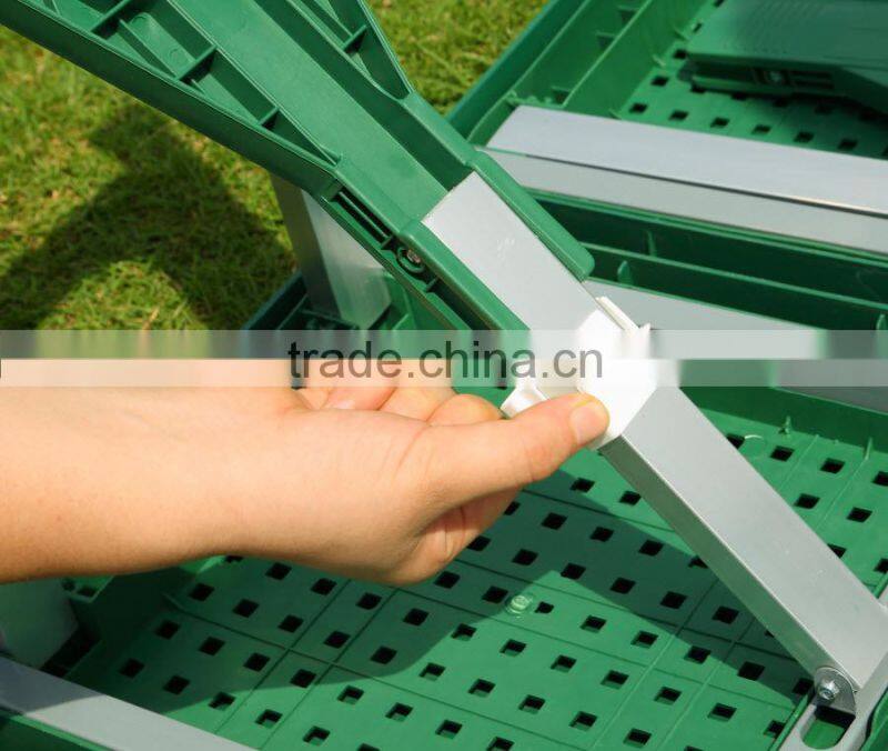 Portable Folding Outdoor Camp Suitcase Picnic Table with 4 Seats