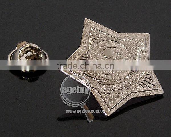 Gold Star Metal Badges