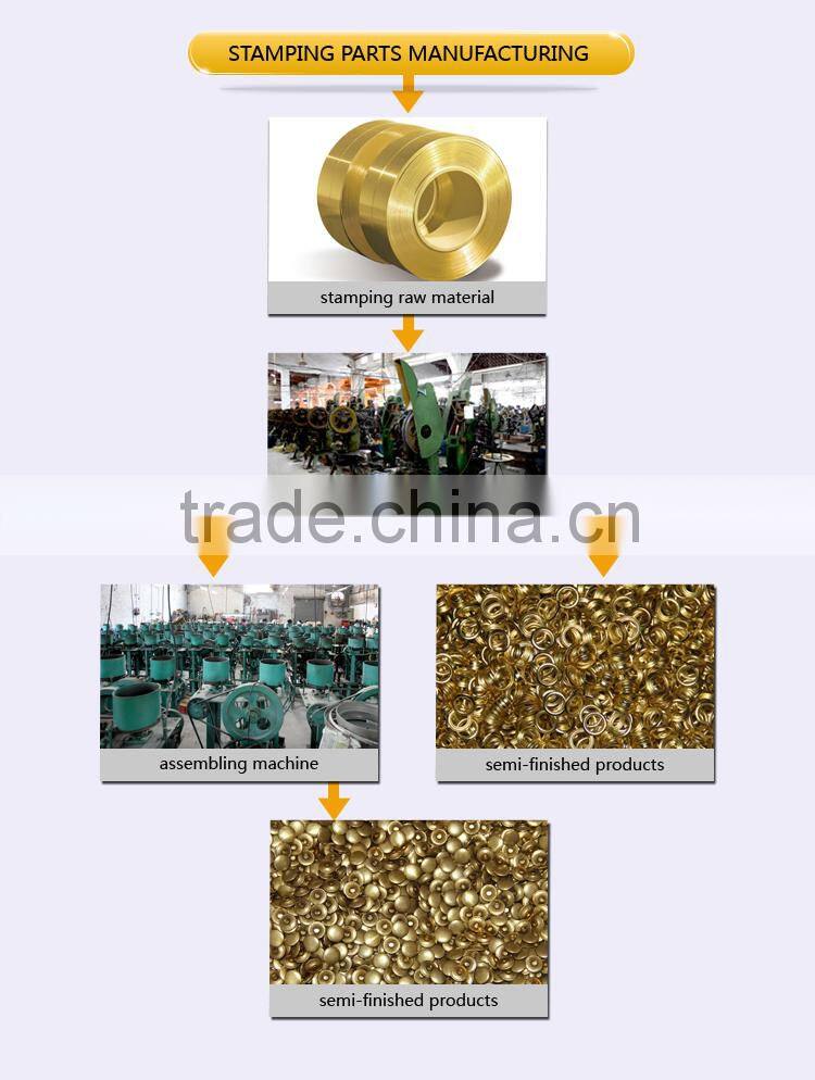 Pyramid two head contact split mental rivet