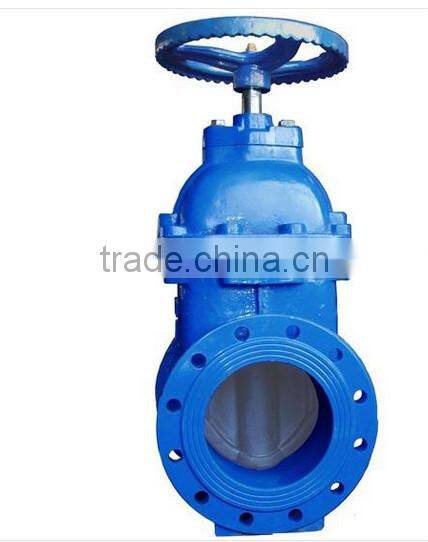 ductile Iron Rising Non-Rising Stem Resilient Seated cast iron gate valve