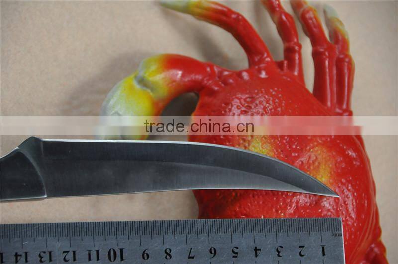 FLDL-WG0072 Custom Hand Made Damascus Blade 9 Inches Hunting Knife with Sheath