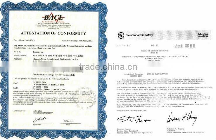 1*9 HD 3.0Gbps Transmitter Module 40KM