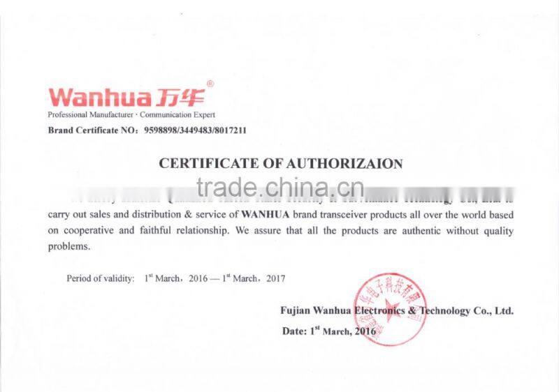 Original fm sfp uhf transceiver module wanhua GTS-812