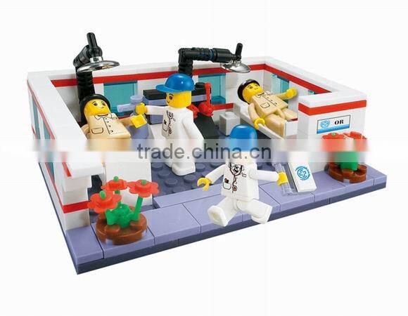 Medical hospital series DIY Block toy connecting blocks