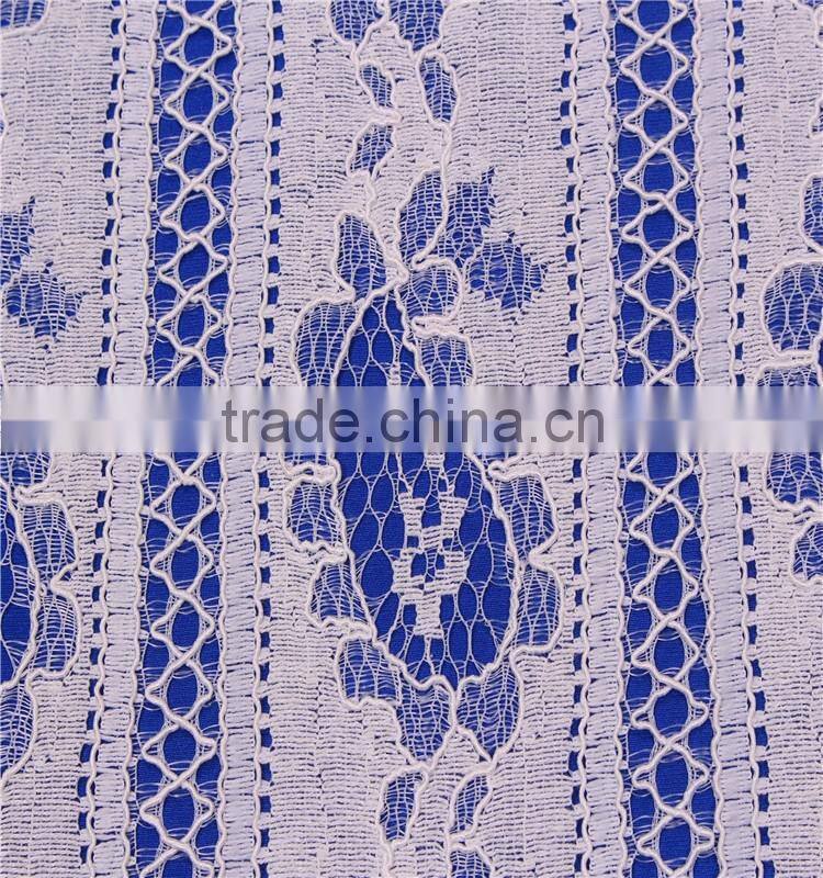 Venice cotton cord lace trim for ladies dress