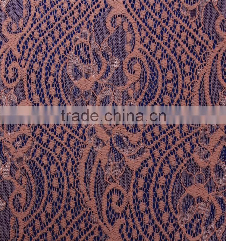 Massive Stock french fancy Nylon Spandex stretch Lace Fabric