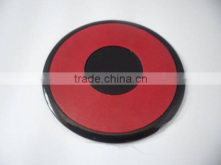 Manufacturer supply large circule 105mm Car Dashboard Sticky Pad for gps Garmin Tomtom bracket mount discs
