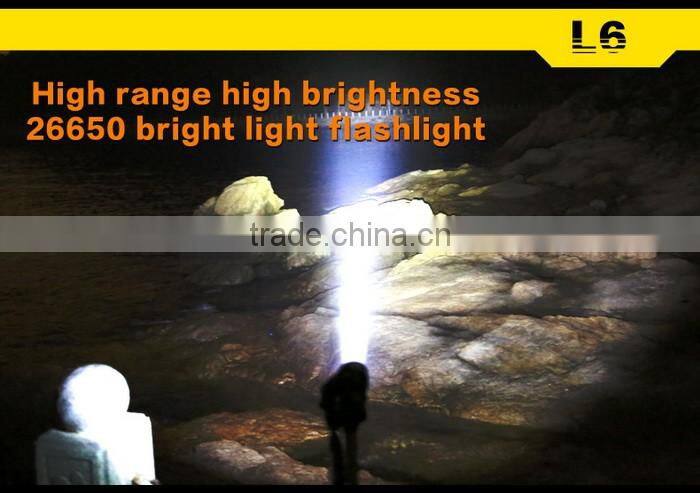 high brightness 10w waterproof led flashlight