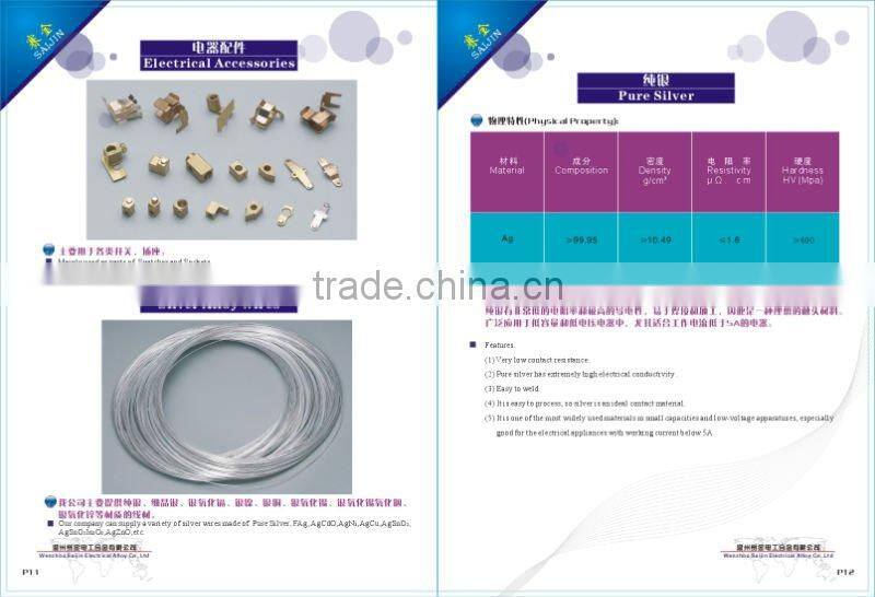 Silver Wire 999 with ROHS Approved
