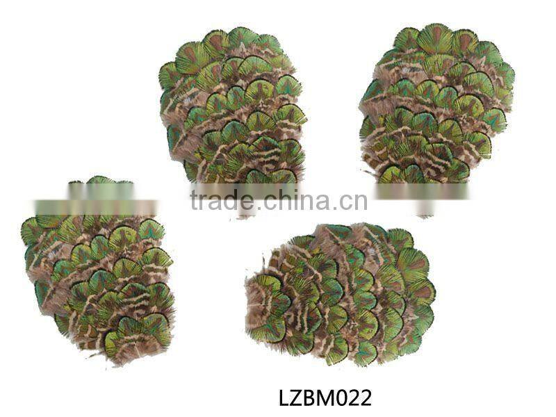 peacock feather tails pad LZBM075