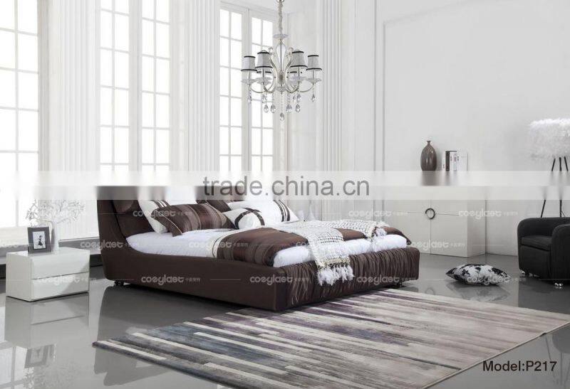 Furniture bedroom set modern upholstered bed