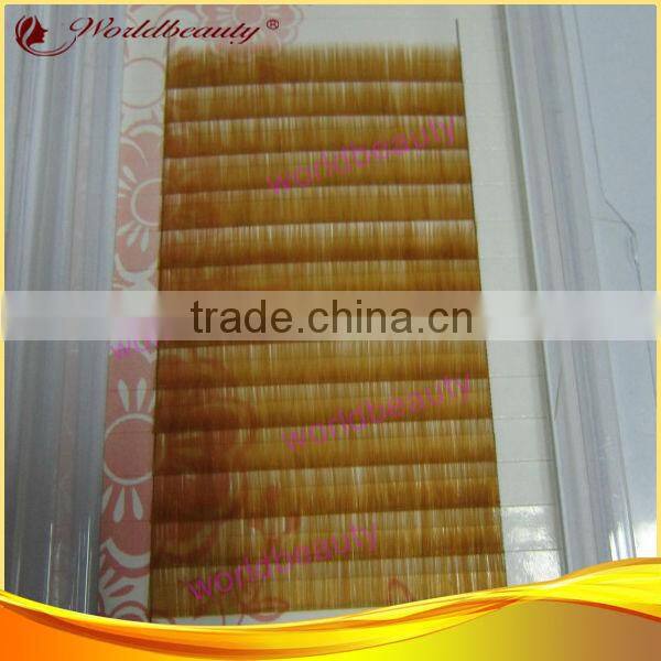 No.1 manufacturer Hot sell different colors eyebrow extensions