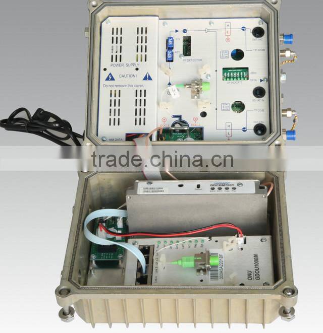 EOC master GDOU8040 multifunction flexible optical node with eoc master ONU and optical receiver module