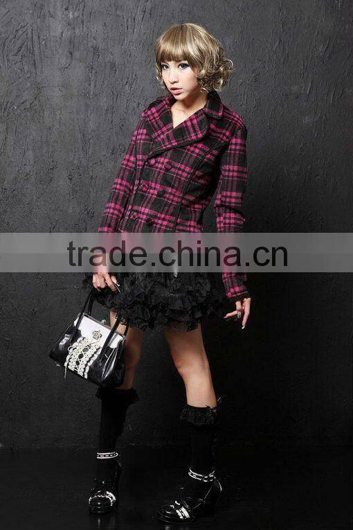 Red Ruffles Lolita Bolero Jacket 61191