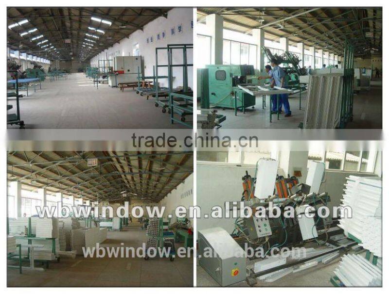 Europe standard pvc curved windows design form Weibo manufacture