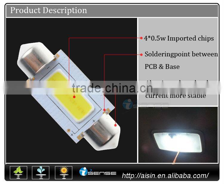 Car Led c5w bulb festoon car led light 31mm replace 5050 smd 6 led