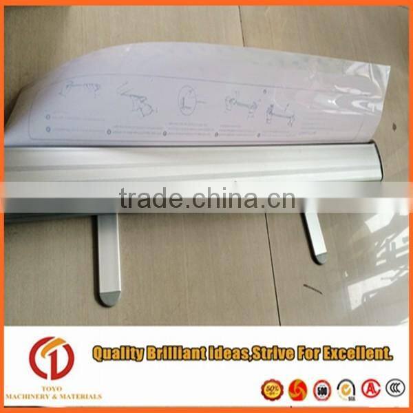 2015 high quality silver wide screen roll up banner