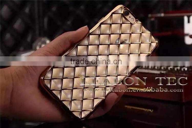 2016 new for iphone 6 electroplating transparent ultra-thin mobile phone case