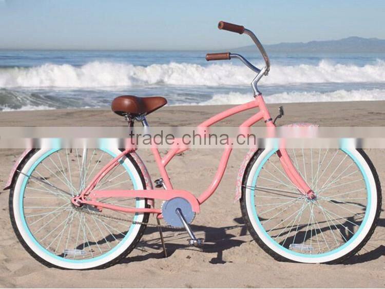 2016 hot selling beach cruiser bicycle freestyle bike KB-BC-Z23