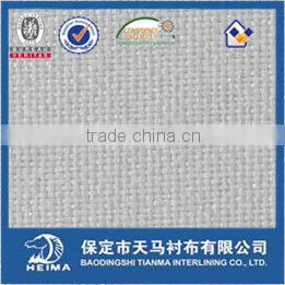 shirt collar interlining 3040 for shirts fusible interlining