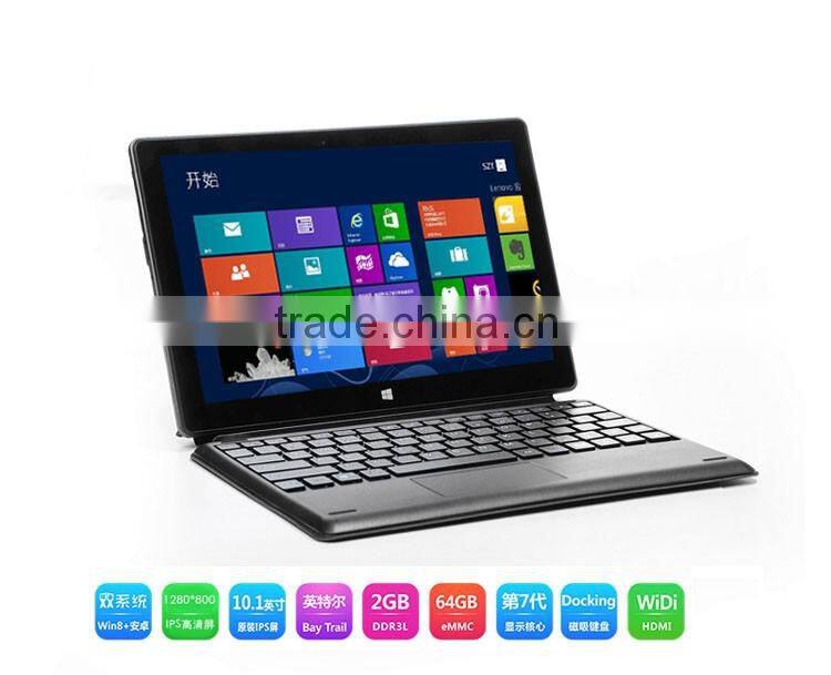 10.1 inch Cherry trail, Z8300 2G +32G WIN 8 tablet pc ,10 points multitouch capative