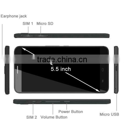 Original TCL S720T 8GB Black, 5.5 inch Android 4.2 FHD OGS Capacitive Screen Smart Phone