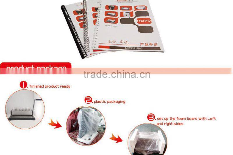 perfect binding machine double wire binding machine a3 binding machine