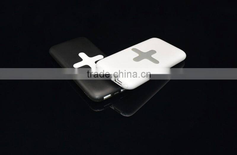 chines smart phone charger power bank 6000mah wireless charger