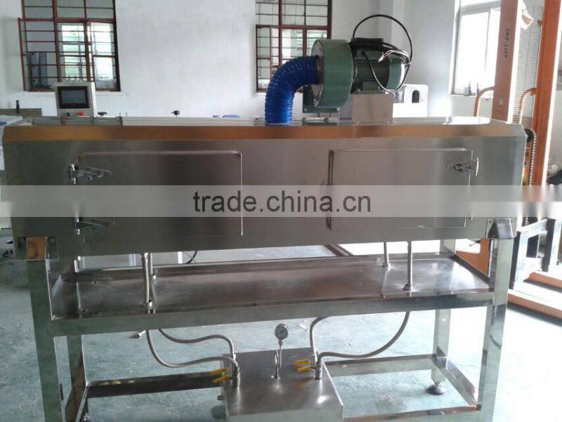 Steam heating shrink tunnel