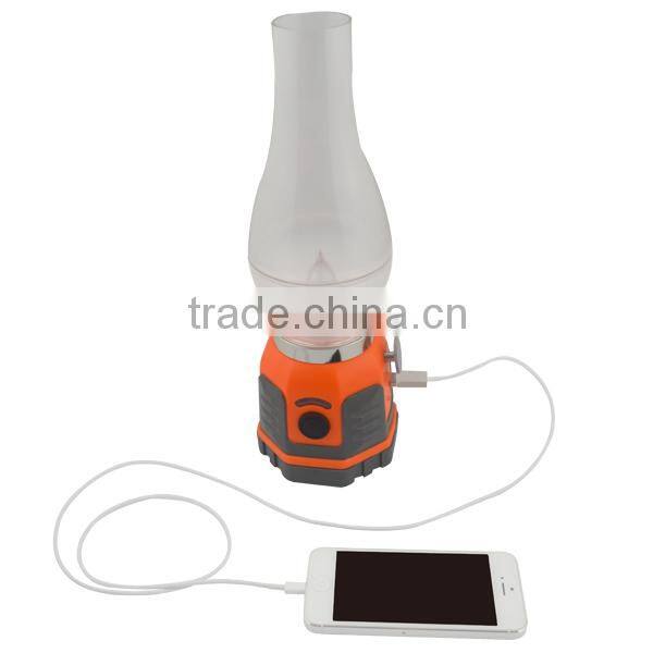 300 lumen DC5V Blowing Controlled LED Lamp Rchargeable by USB