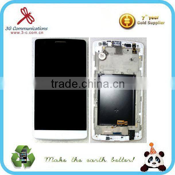 LCD screen touch combo with frame and small parts for LG G3 S D728 replacement