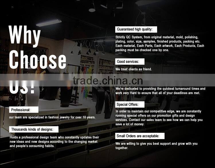 Best price jewelry figaro golden alloy chain with geometric crystal pendant brooch jewelry