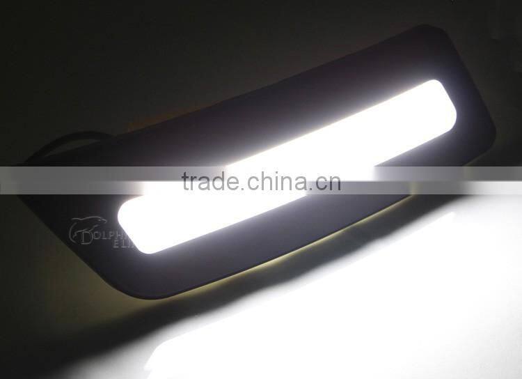 Car LED DRL Daytime Running Light Fog Lamp 2015 Accessories For Ford Ranger 2012 2013 2014 2015