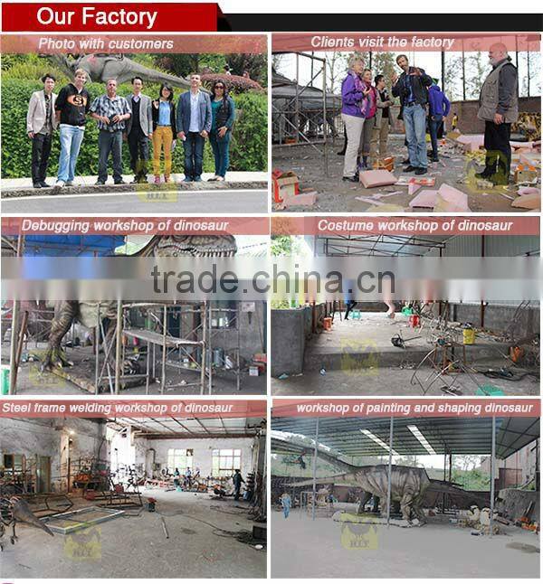 Animatronic kiddie amusement dinosaur