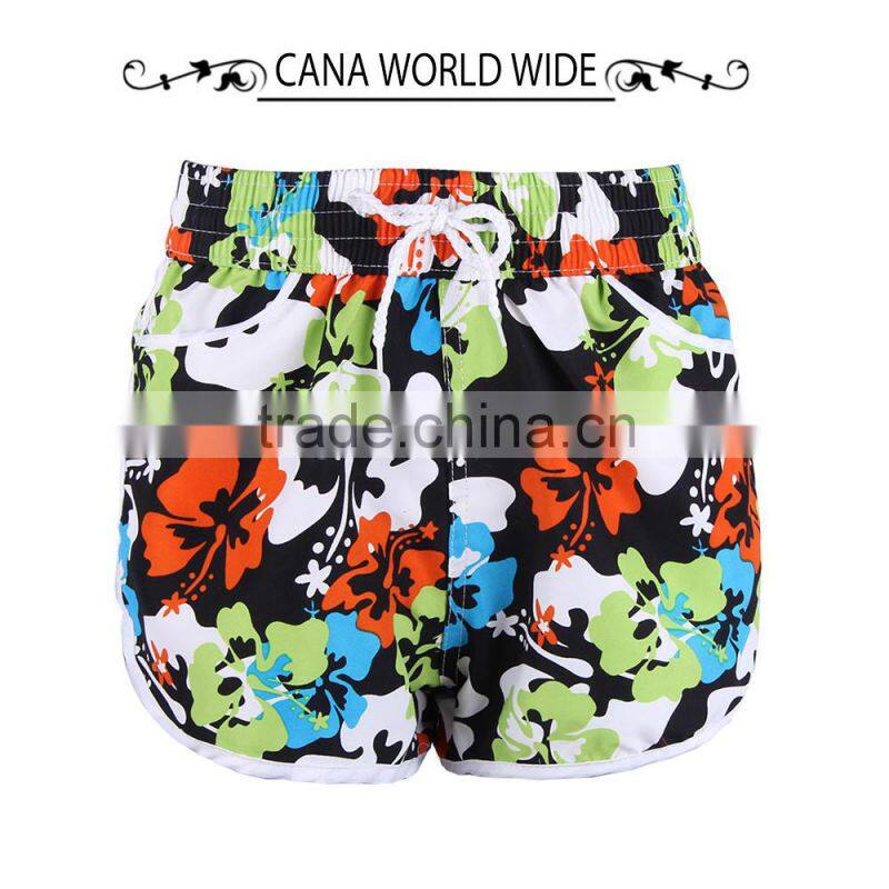 2015 Fashion girls short pants swimming wear swimming pants beach pants
