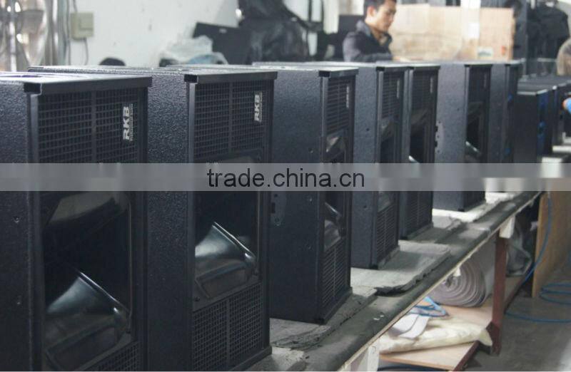 2x10 inch line array professional audio speaker