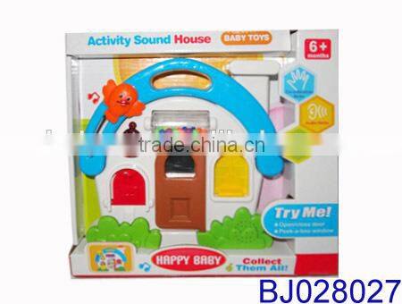 Best toy for 2015 Christmas funny pulling muscial cartoon phone car toy