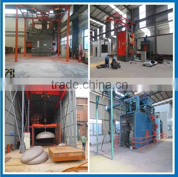 Catenary type shot blasting machine,structural steel shot blasting machine